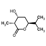 CAS#: 274905-39-4, (3R,4R,6S)-4-Hydroxy-6-Isopropyl-3-Methyltetrahydro-2H-Pyran-2-One