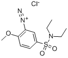 CAS#: 27580-14-9, 5-[(Diethylamino)sulfonyl]-2-methoxy-Benzenediazonium