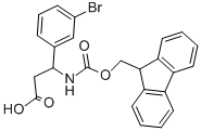 CAS 登录号：276262-71-6， 芴甲氧羰基-DL-3-(3-溴苯基)-3-氨基-丙酸