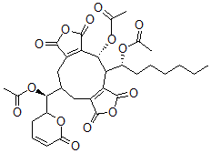 CAS 登录号：27646-47-5， 红毒素 B 三乙酸酯