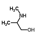 CAS 登录号：27646-78-2， 2-(甲基氨基)-1-丙醇