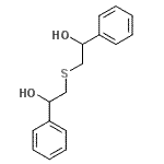 CAS#: 2765-41-5, 2,2'-Sulfanediylbis(1-Phenylethanol)