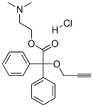 CAS#: 2765-97-1, 2-(2,2-Diphenyl-2-Prop-2-Ynoxyacetyl)Oxyethyl-Dimethylamine hydrochloride