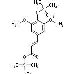 CAS#: 27750-80-7, Trimethylsilyl (2E)-3-{3,5-Dimethoxy-4-[(Trimethylsilyl)Oxy]Phenyl}Acrylate