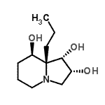 CAS#: 277755-44-9, (1S,2R,8R,8aR)-8A-Propyloctahydro-1,2,8-Indolizinetriol