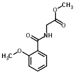 CAS#: 27796-49-2, Methyl N-(2-Methoxybenzoyl)Glycinate