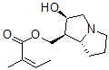 CAS 登录号：27841-97-0， (Z)-2-甲基-2-丁烯酸 [(1S,2R,7aR)-六氢-2beta-羟基-1H-吡咯里嗪-1beta-基]甲基酯