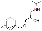 CAS 登录号：27866-07-5， 1-[(1-甲基乙基)氨基]-3-(三环[3.3.1.1(3,7)]癸烷-1-基甲氧基)-2-丙醇