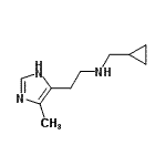 CAS 登录号：279237-68-2， N-(环丙基甲基)-2-(5-甲基-3H-咪唑-4-基)乙胺