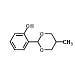 CAS 登录号：27942-91-2， 2-(5-甲基-1,3-二恶烷-2-基)苯酚