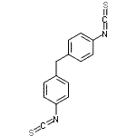 CAS 登录号：2798-05-2， 1,1'-亚甲基二(4-异硫氰酸基苯)