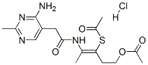 CAS#: 28008-04-0, S-[3-Acetoxy-1-[1-[[(4-Amino-2-Methyl-5-Pyrimidyl)Methyl]Formamido]Ethylidene]Propyl] Thioacetate Monohydrochloride