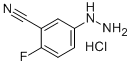 CAS#: 280120-91-4, 3-Cyano-4-Fluorophenylhydrazine Hydrochloride
