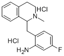 CAS#: 2803-69-2, 1-(2-Amino-4-fluorobenzyl)-1,2,3,4-tetrahydro-2-methylisoquinoline dihydrochloride