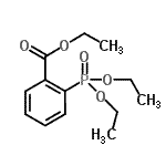 CAS 登录号：28036-11-5， 乙基2-(二乙氧基磷酰)苯甲酸酯