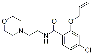 CAS 登录号:28046-03-9, 2-(烯丙氧基)-4-氯-N-(2-吗啉基乙基)苯甲酰胺