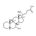 CAS#: 28083-34-3, (5beta,7alpha)-7-Hydroxycholan-24-oic acid