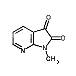 CAS#: 281192-94-7, 1-Methyl-1H-Pyrrolo[2,3-b]Pyridine-2,3-Dione