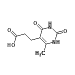 CAS#: 28181-39-7, 3-(6-Methyl-2,4-Dioxo-1,2,3,4-Tetrahydro-5-Pyrimidinyl)Propanoic Acid