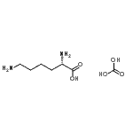 CAS 登录号：28231-58-5， L-赖氨酸-碳酸(1:1)