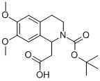 CAS#: 282524-92-9, 1-Carboxymethyl-6,7-Dimethoxy-3,4-Dihydro-1H-Isoquinoline-2-Carboxylic Acid Tert-Butyl Ester