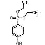 CAS 登录号：28255-39-2， 二乙基(4-羟基苯基)膦酸酯