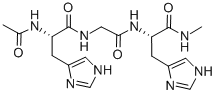 CAS 登录号：283167-37-3， 乙酰基-组氨酰-甘氨酰-组氨酰甲胺