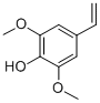 CAS 登录号：28343-22-8， 4-乙烯基-2,6-二甲氧基-苯酚