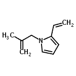 CAS#: 284049-40-7, 1-(2-Methyl-2-Propen-1-Yl)-2-Vinyl-1H-Pyrrole