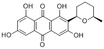 CAS#: 28458-24-4, cis-(+)-1,3,6,8-Tetrahydroxy-2-(tetrahydro-6-methyl-2H-pyran-2-yl)-9,10-Anthracenedione