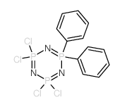 CAS#: 2846-32-4, 2,2,4,4-Tetrachloro-6,6-diphenylcyclotriphosphazene