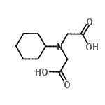 CAS#: 2848-06-8, 2,2'-(Cyclohexylimino)Diacetic Acid