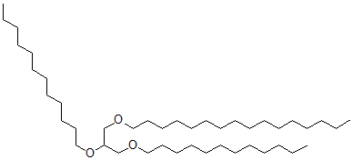 CAS#: 28522-49-8, Glycerol 1,2-bis(dodecyl) 3-hexadecyl Triether