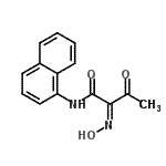 CAS#: 2856-37-3, (2Z)-2-(Hydroxyimino)-N-(1-Naphthyl)-3-Oxobutanamide