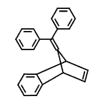 CAS#: 28591-78-8, 11-(Diphenylmethylene)Tricyclo[6.2.1.0<Sup>2,7</Sup>]Undeca-2,4,6,9-Tetraene