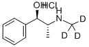 CAS#: 285979-74-0, (1R,2R)-(-)-Pseudoephedrine-D3 Hydrochloride (N-Methyl-D3)