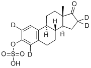 CAS 登录号：285979-80-8， 雌酮-2,4,16,16-D4 3-硫酸酯