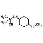 CAS#: 285991-98-2, trans-4-Methoxy-N-(2-Methyl-2-Propanyl)Cyclohexanamine