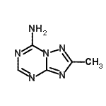 CAS#: 28610-00-6, 2-Methyl[1,2,4]Triazolo[1,5-a][1,3,5]Triazin-7-Amine
