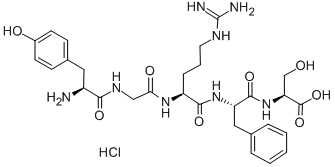 CAS#: 286458-87-5, H-Tyr-Gly-Arg-Phe-Ser-OH Hydrochloride