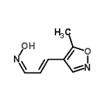 CAS#: 286473-08-3, (1Z,2E)-N-Hydroxy-3-(5-Methyl-1,2-Oxazol-4-Yl)-2-Propen-1-Imine