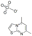 CAS#: 28666-85-5, 2,4-Dimethyl-7-Thia-5-Aza-1-Azoniabicyclo[4.3.0]Nona-1,3,5,8-Tetraene Perchlorate