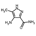 CAS#: 28668-16-8, 4-Amino-5-Methyl-1H-Pyrazole-3-Carboxamide