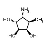 CAS#: 286851-32-9, (1R,2R,3R,4R,5R)-4-Amino-5-Methyl-1,2,3-Cyclopentanetriol