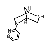 CAS 登录号：286943-68-8， (1R,4R)-2-(3-哒嗪基)-2,5-二氮杂双环[2.2.1]庚烷