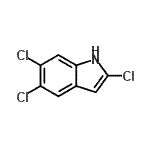 CAS#: 286949-65-3, 2,5,6-Trichloro-1H-Indole