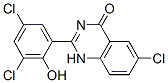 CAS 登录号：28712-44-9， 6-氯-2-(3,5-二氯-2-羟基苯基)喹唑啉-4(1H)-酮