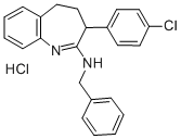 CAS 登录号:28717-88-6, 4,5-二氢-2-(苄基氨基)-3-(4-氯苯基)-3H-1-苯并氮杂卓单盐酸盐