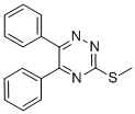 CAS 登录号：28735-33-3， 5,6-二苯基-3-(甲硫基)-As-三嗪