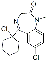 CAS 登录号:28781-62-6, 7-氯-5-(1-氯环己基)-1,3-二氢-1-甲基-2H-1,4-苯并二氮杂卓-2-酮